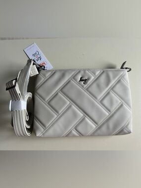 LUG WALTZ SATIN LUXE CROSSBODY PEBBLE NWT